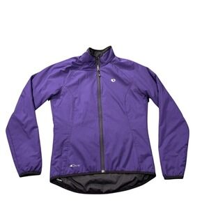 Pearl Izumi Womens Medium Elite Prima Reverse Jacket Cycling Full Zip Reversible